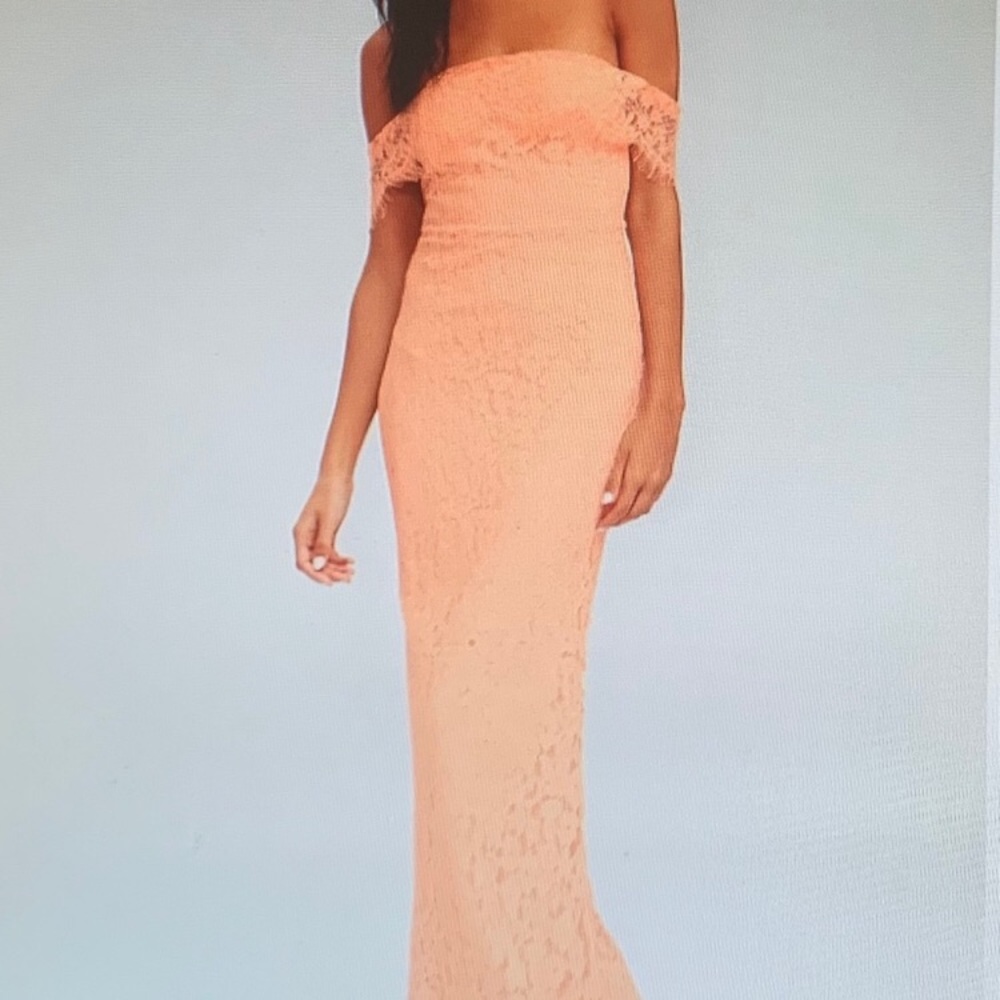 Lulu’s Romantic Off the Shoulder Dress